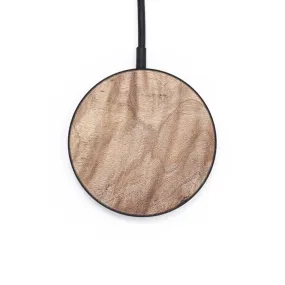 Circle Wood Resin Wireless Charger - Connor (Wood Burl, 671296)