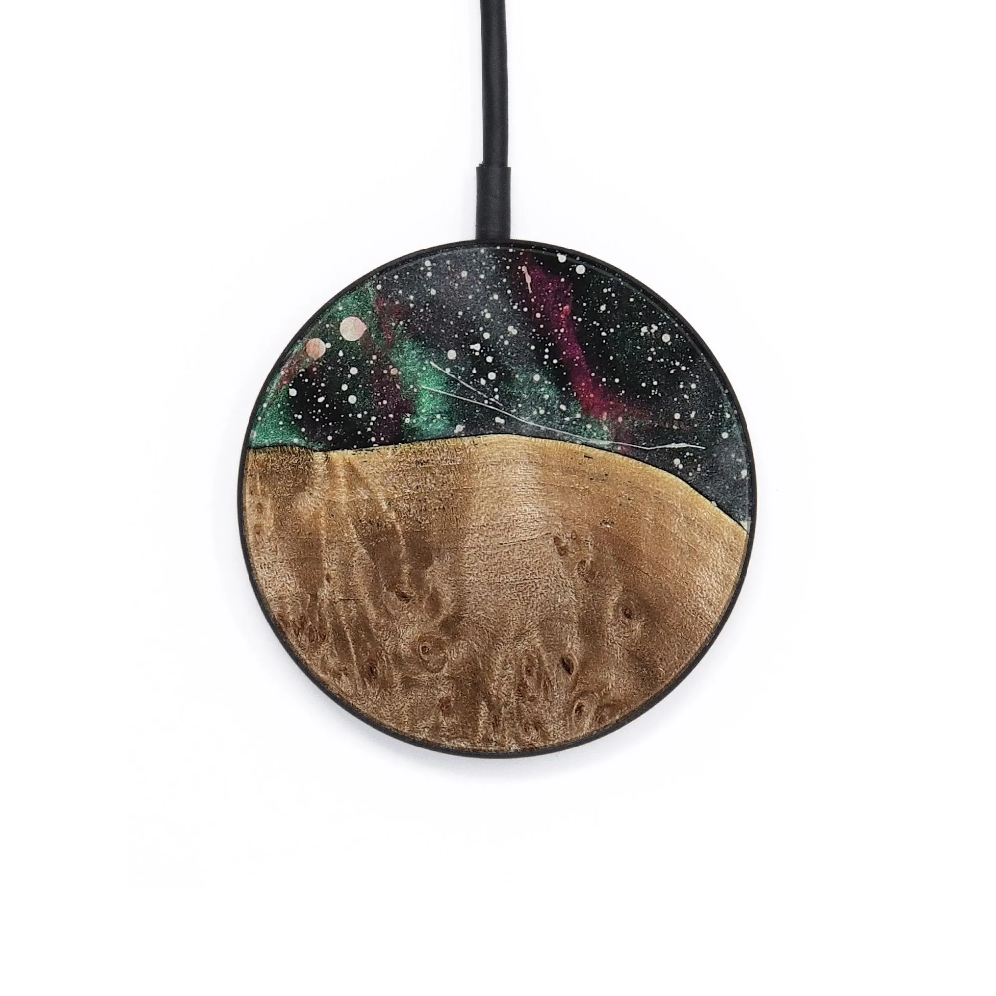 Circle Wood Wireless Charger - Bina (Cosmos, 739655)