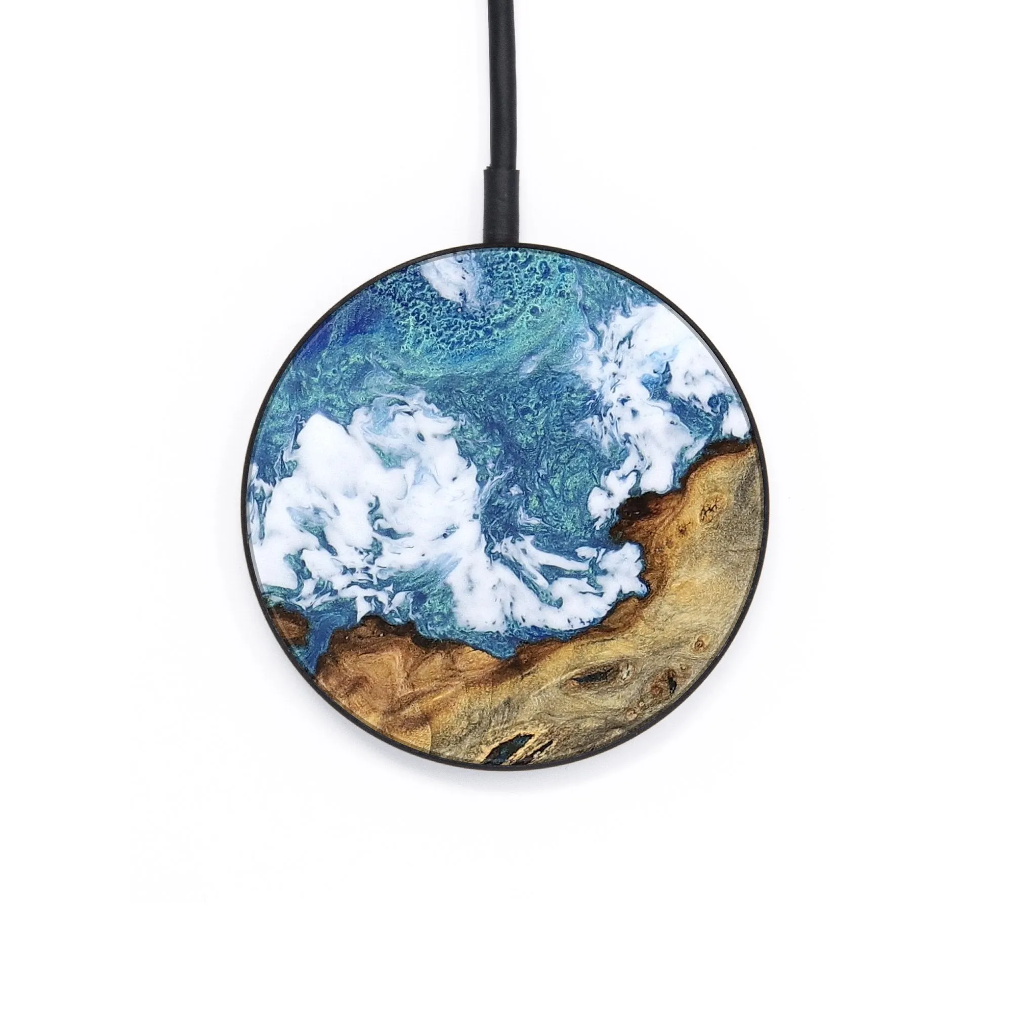 Circle Wood Wireless Charger - Edwina (Coastal, 741548)