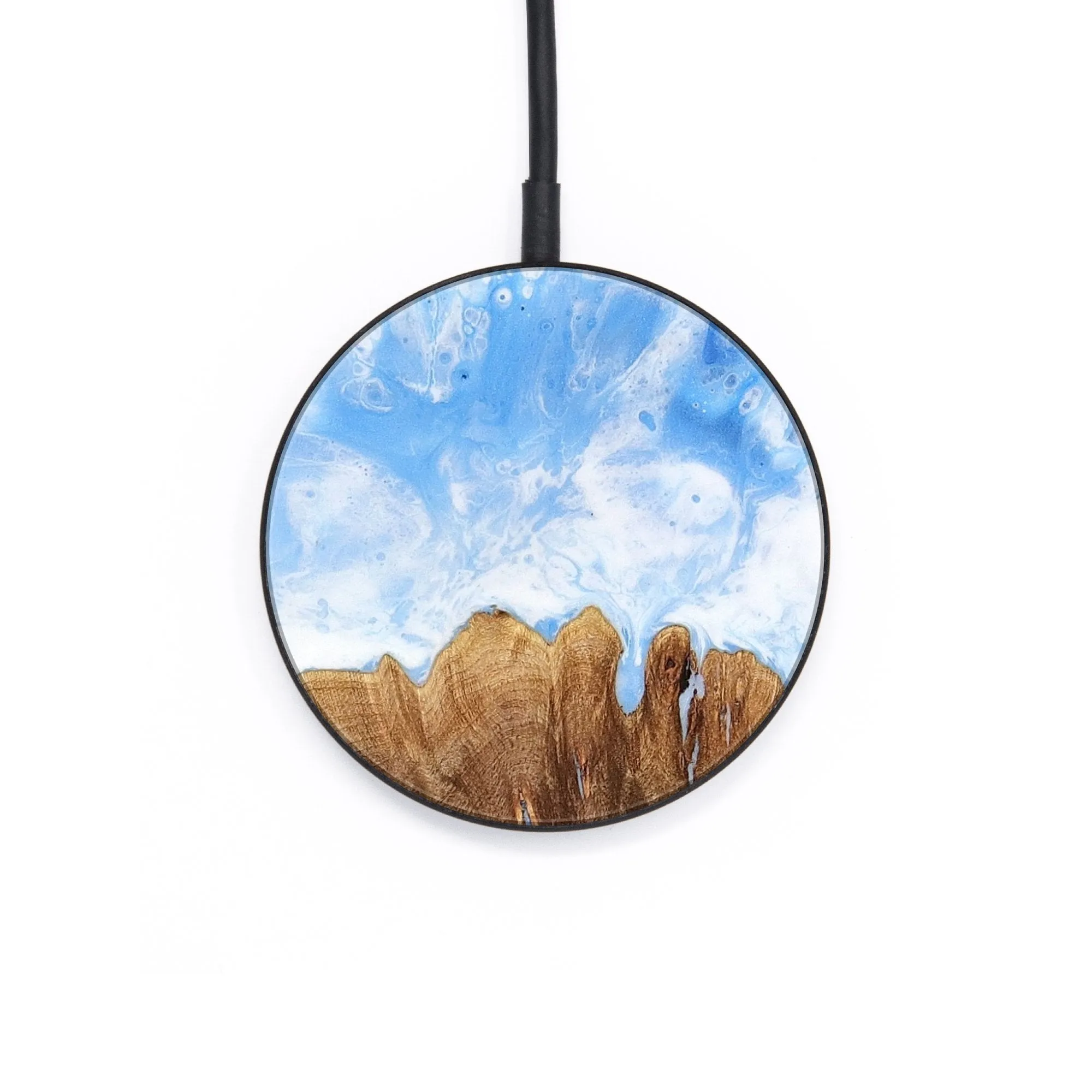 Circle Wood Wireless Charger - Ellis (Coastal, 735004)