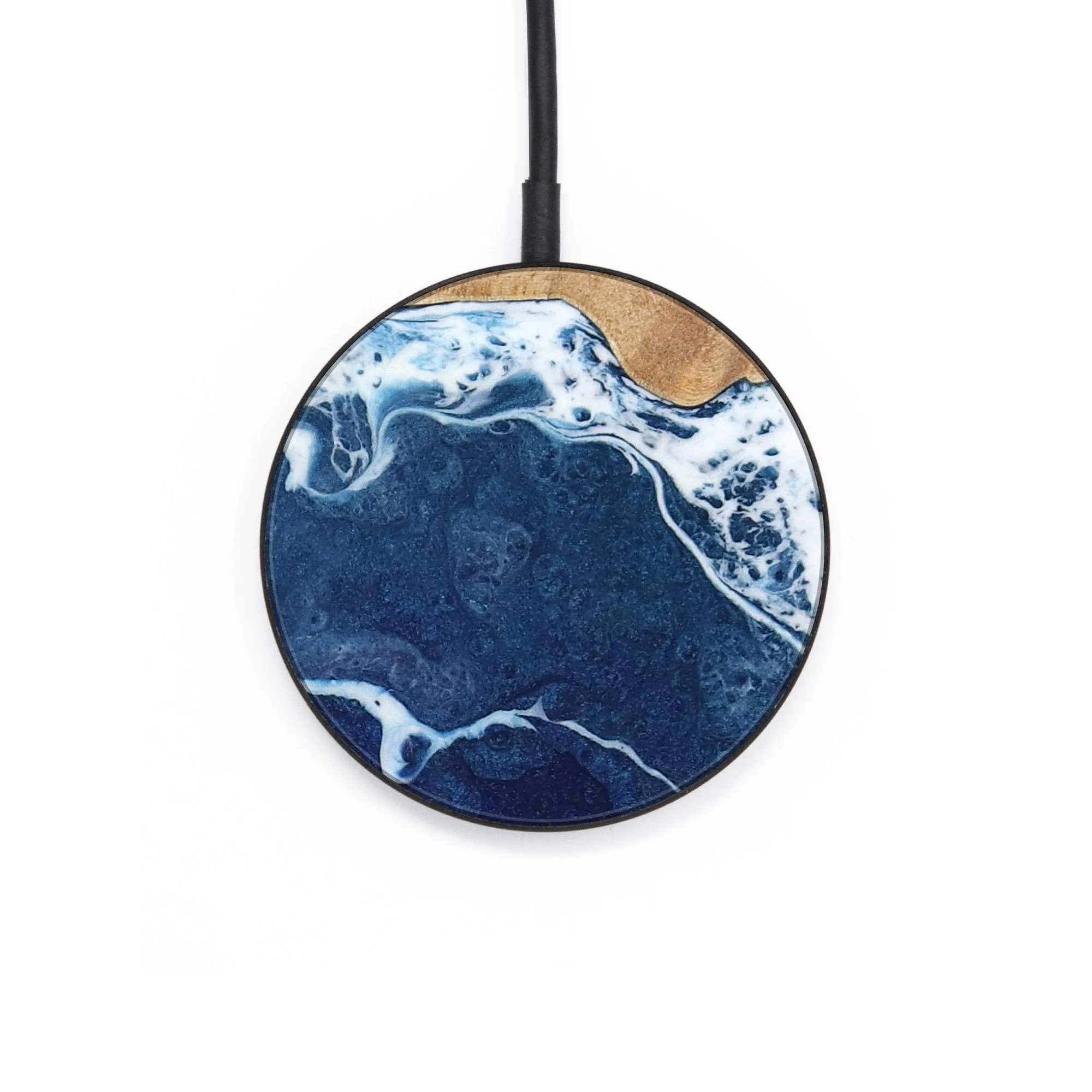 Circle Wood Wireless Charger - Emmons (Coastal, 733245)