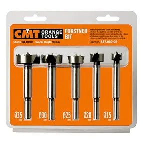 CMT 5-Piece Forstner Bit Set