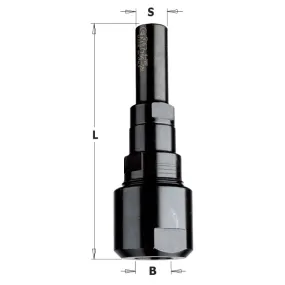 CMT Orange Tools 796.001.01 ROUTER COLLET EXTENSION WITH 1/4’’ COLLET