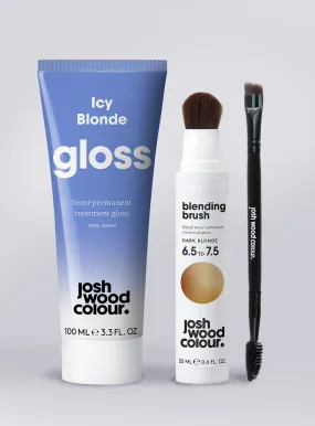 Colour Extender Kit: Blonde Blending Brush & Icy Gloss