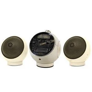 Cream Ball Weltron Stereo - 3 pcs