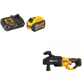 DeWalt DCB606C 20V/60V 6 Ah Starter Kit W/ DCD445B 20V MAX Stud and Joist Drill