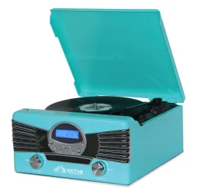 Diner 7-in-1 Turntable Music Center