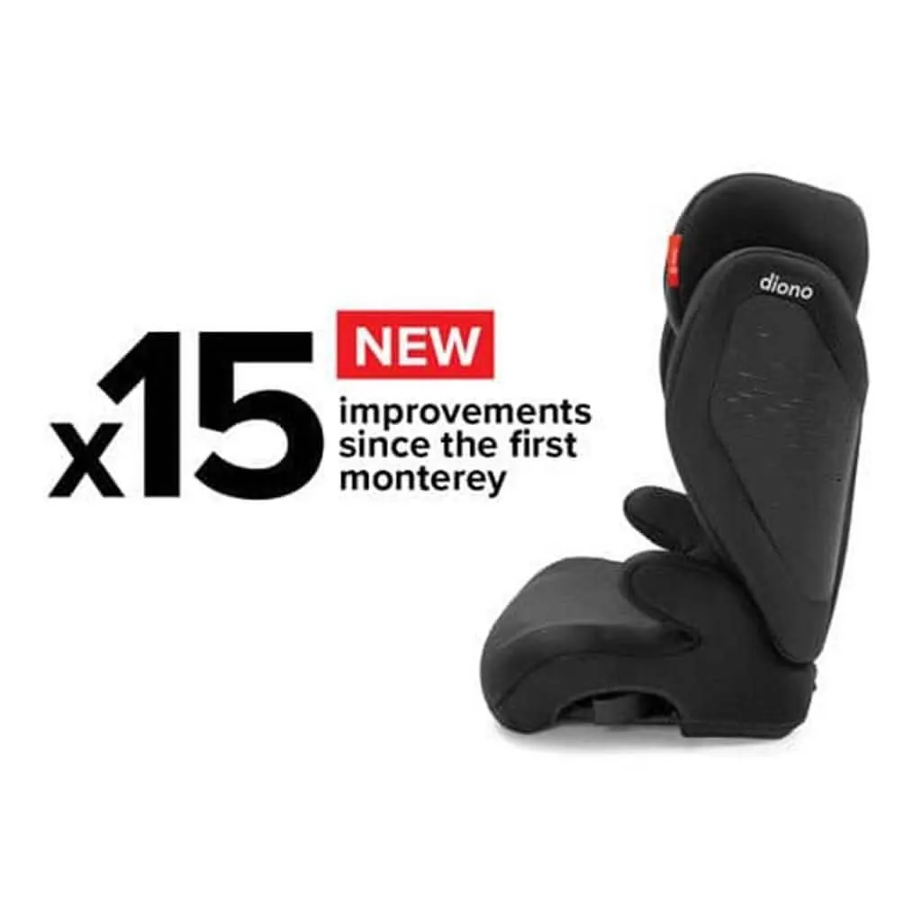 Diono Monterey 4DXT Latch 2-in-1 High Back Booster Car Seat