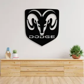 Dodge Metal Car Logo