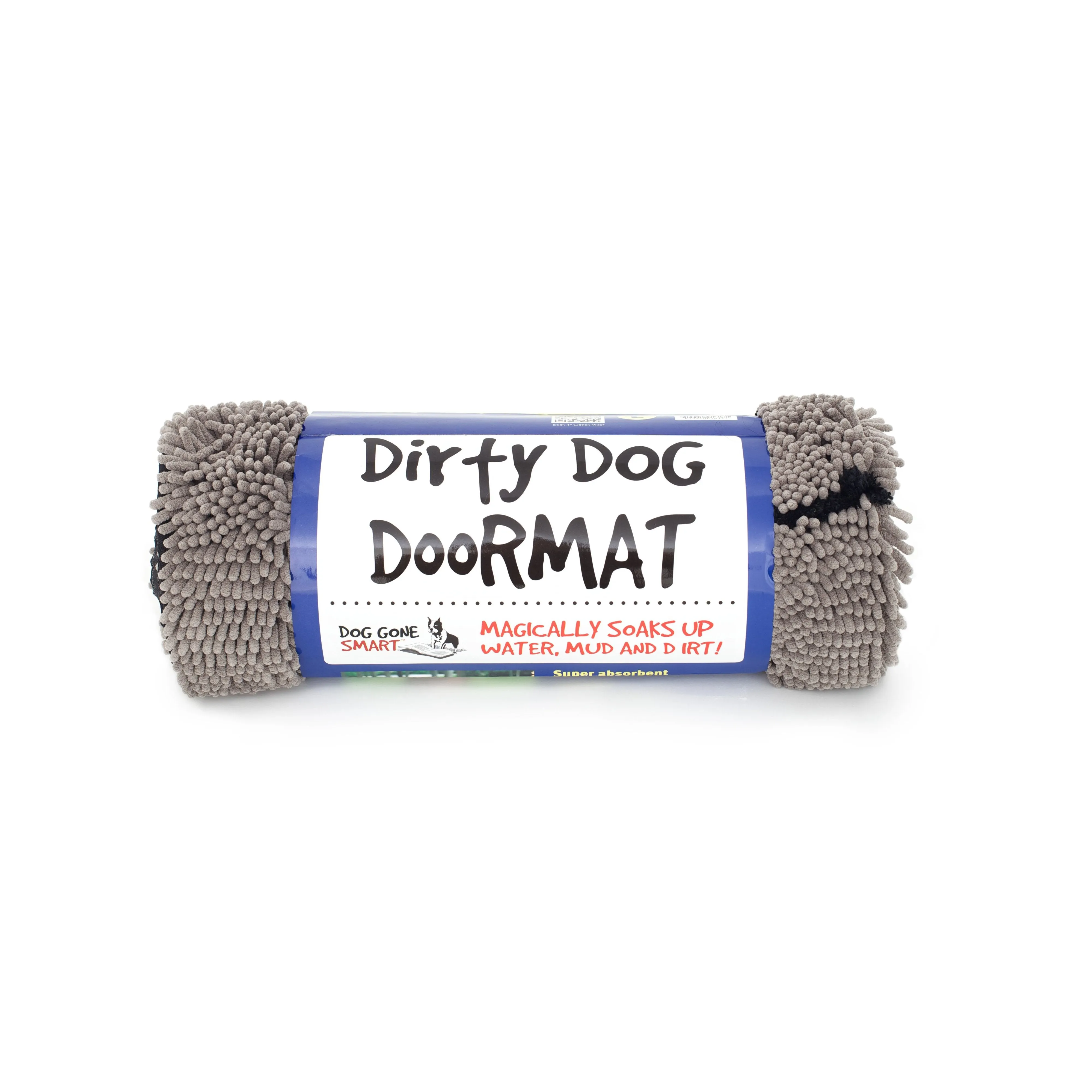 Dog Gone Smart Dirty Dog Doormat Large Misty Grey