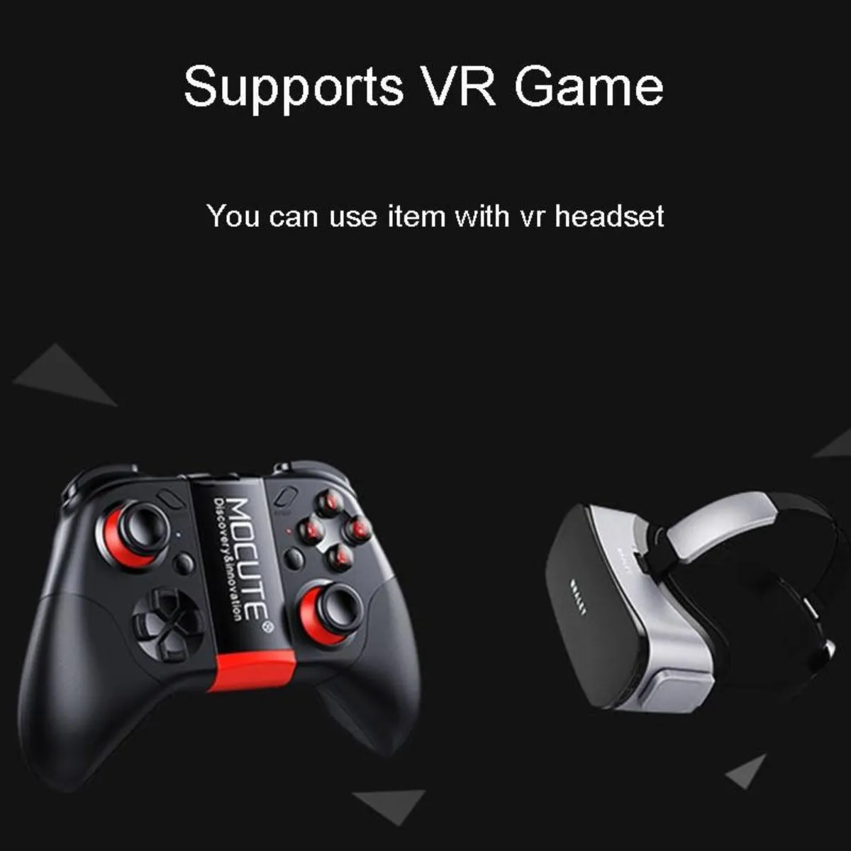 Dragon VR Gaming 3D Stereo Headset with Bluetooth Gaming Controller