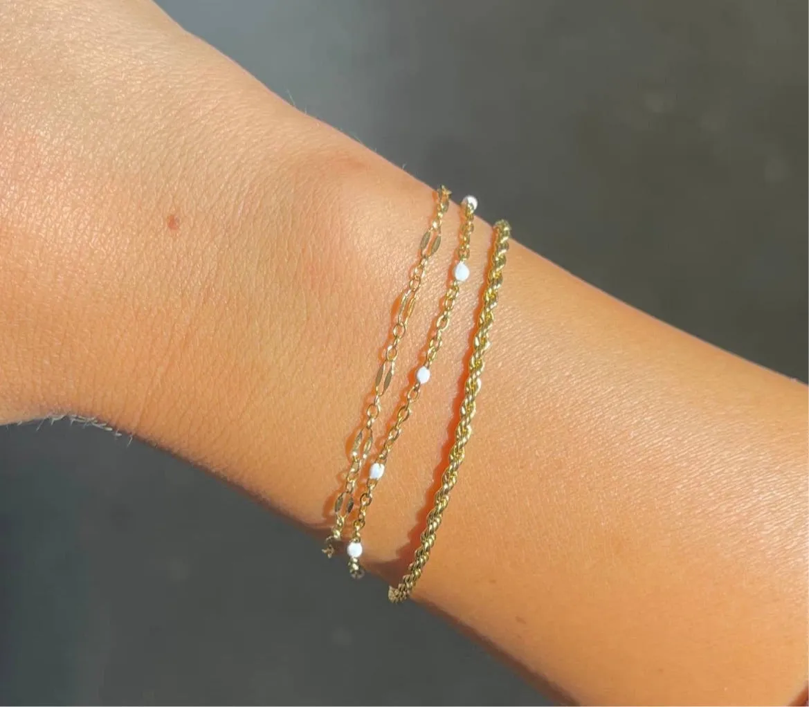 Eve 14k Gold Filled Chain Bracelet