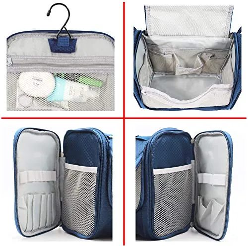 Extra Large Capacity Hanging Toiletry Bag for Men & Women