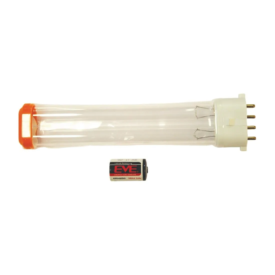 FE691 HyGenikx System Shatter-proof Replacement Lamp and Battery Orange Cap HGX-10-F