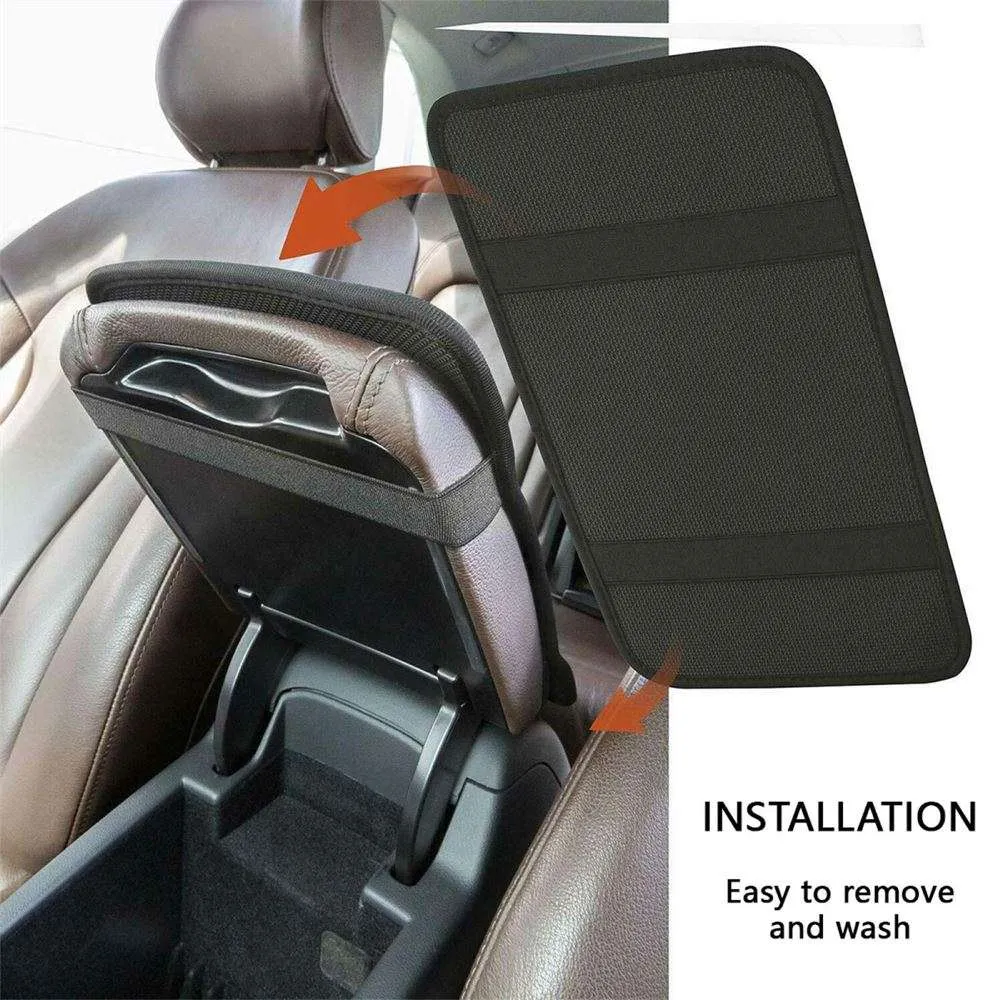 Fear Ye Not Seat Box Cover, Jesus Christ Car Center Console Cover, Christian Interior Car Accessories