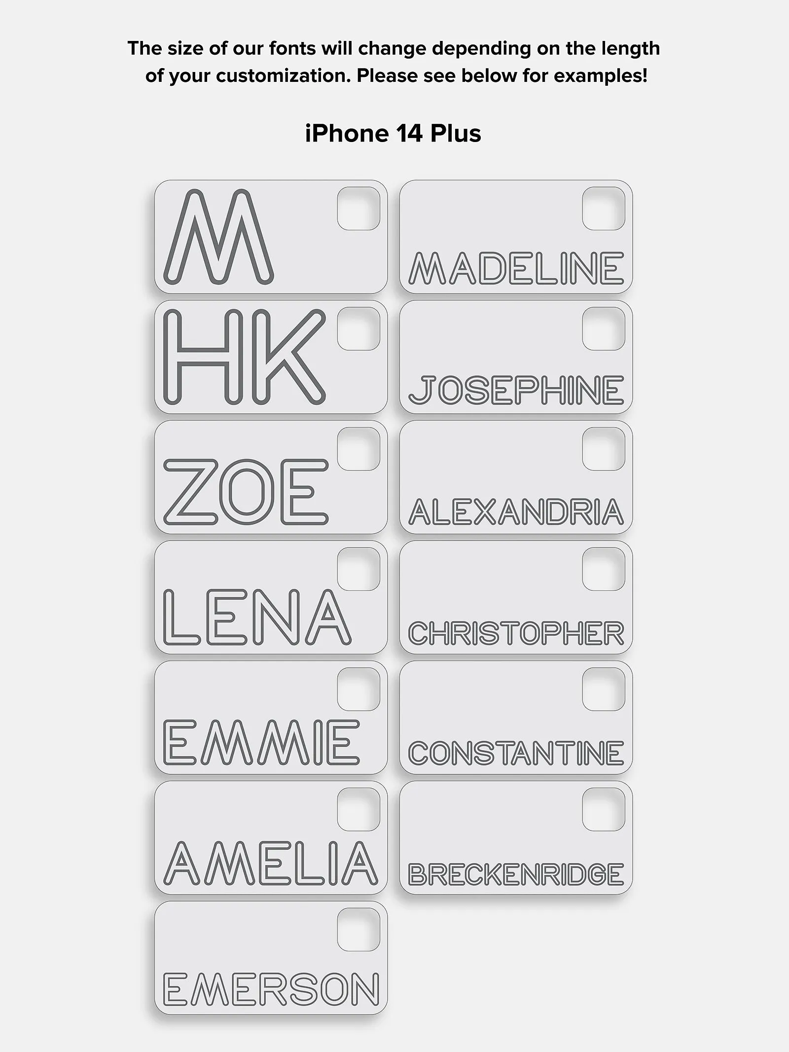 Fine Line Custom iPhone Case - Bright Red