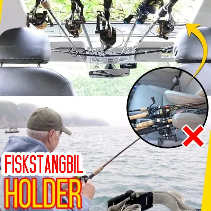 Fishing rod holder for car - safe and practical transport