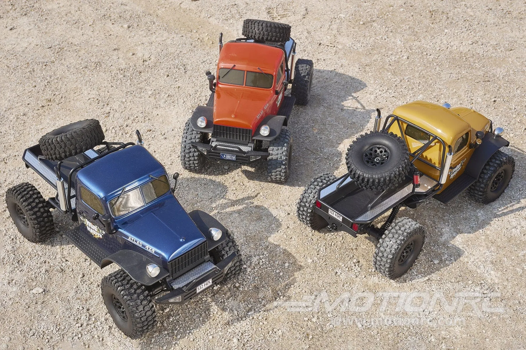 FMS Atlas 4x4 Blue 1/10 Scale 4WD Crawler - RTR