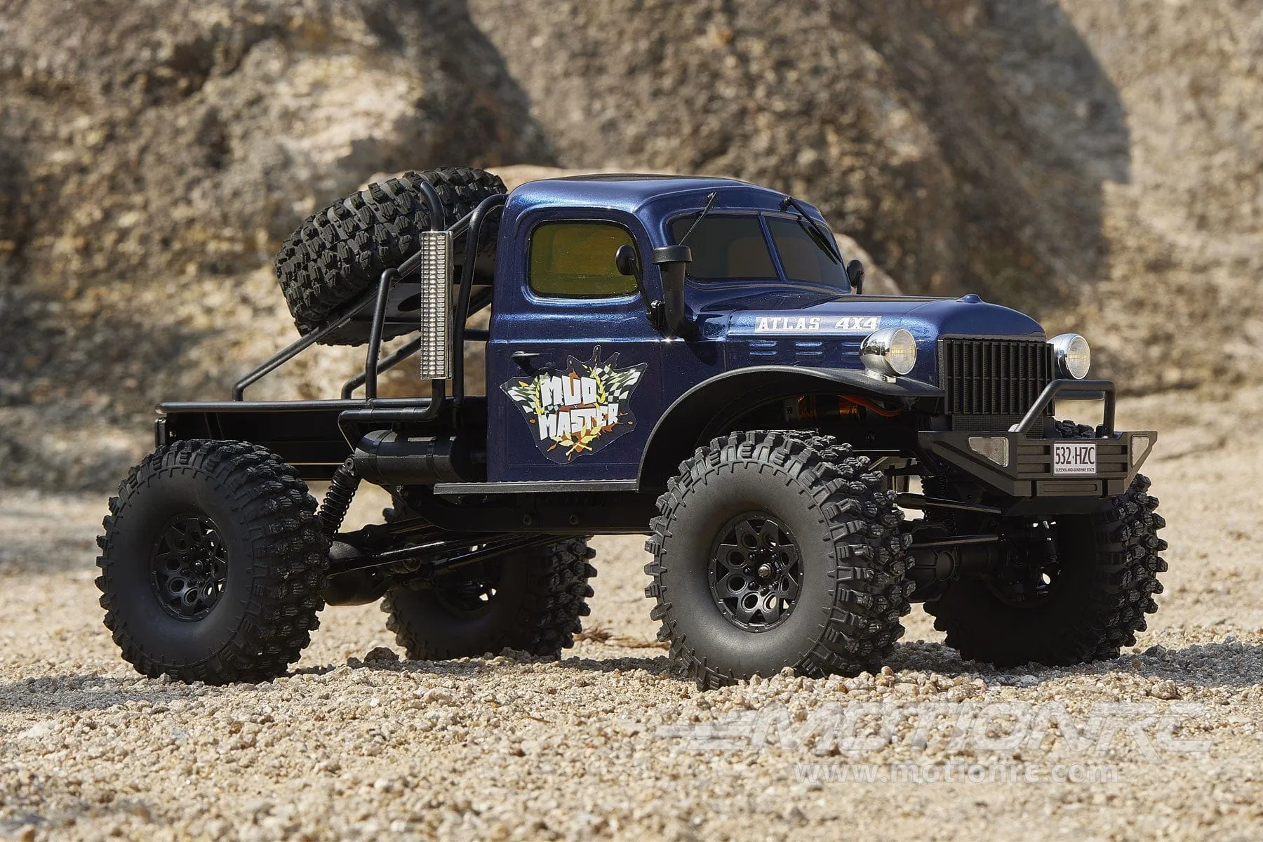 FMS Atlas 4x4 Blue 1/10 Scale 4WD Crawler - RTR