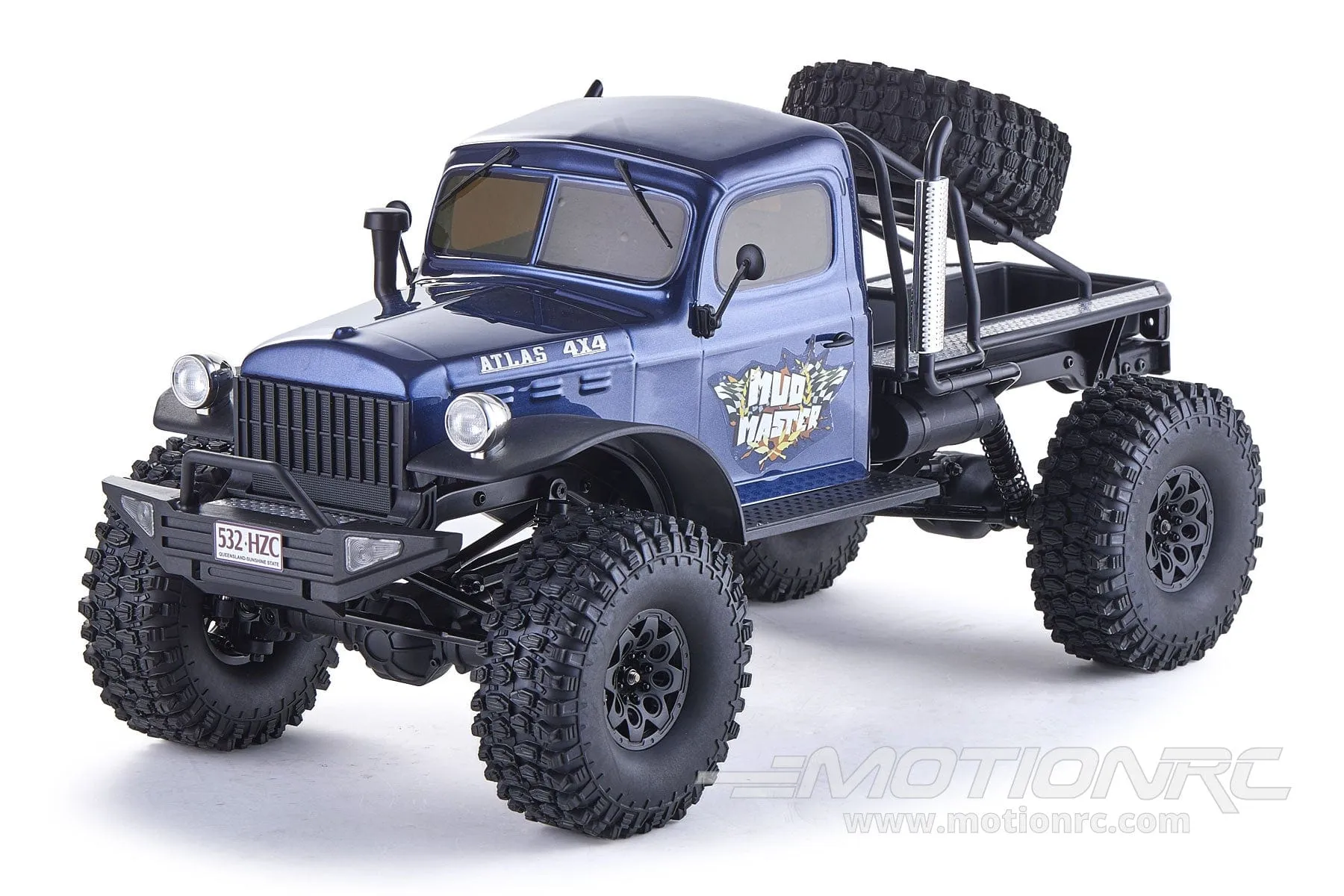 FMS Atlas 4x4 Blue 1/10 Scale 4WD Crawler - RTR