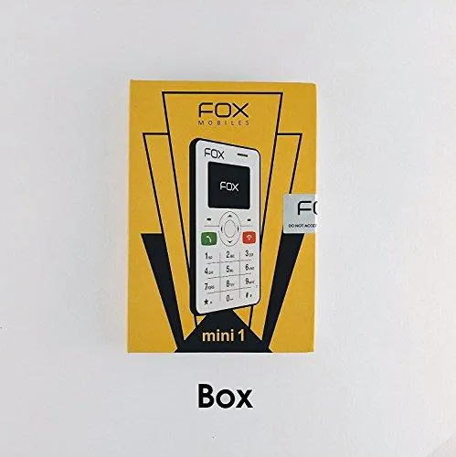 Fox Mobiles mini 1 - The Super Slim CleverPhone That Works With Your Smartphone