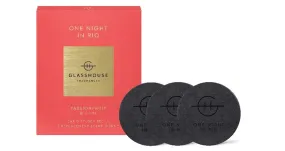 Glasshouse Fragrance - Car Diffuser 3 Replacement Scent Disks - One Night in Rio