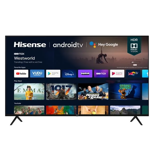 Hisense 70" Class 4K Ultra HD Android Smart TV A6G Series (70A6G3)