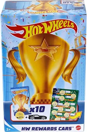 Hot Wheels Rewards Cars: celebrate good behavior and general accomplishments with individually wrapped Hot Wheels vehicles inside - MATTEL-GWN97