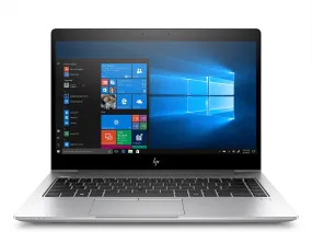 HP EliteBook 840-G6 14" FHD (Non-Touch) Notebook PC, Intel i7-8565U, 1.80GHz, 16GB RAM, 512GB SSD, Windows 10 Pro 64-Bit - 7WZ88UT#ABA