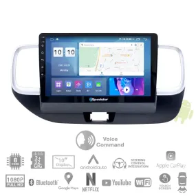 Hyundai Venue (19-On) - 10.1 Inch Roadstar Android Entertainment & GPS System With Voice Command