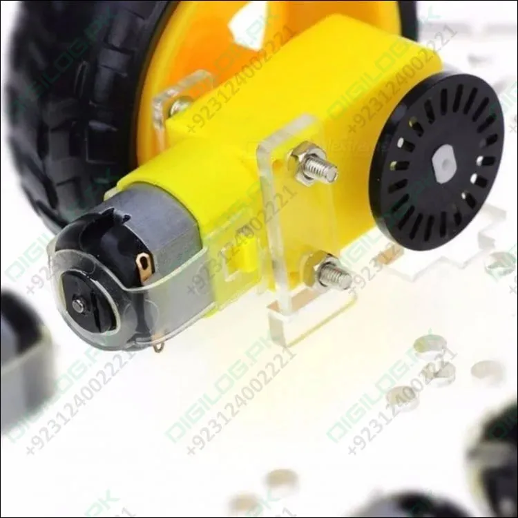 Imported Original 4wd Smart Robot Car Chassis Kit For Arduino