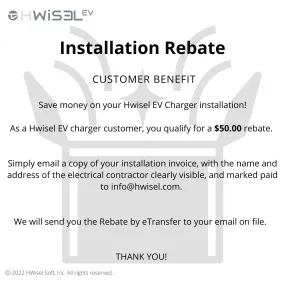 Installation Rebate