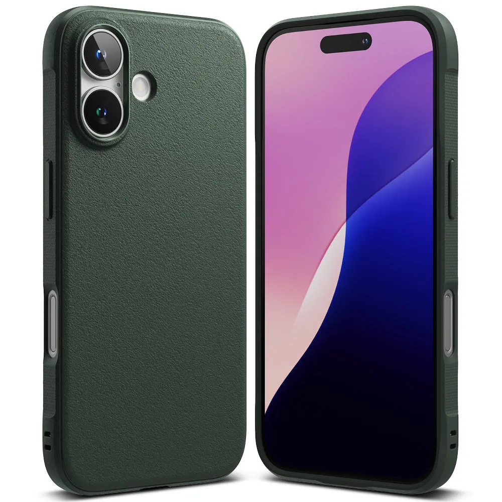 iPhone 16 Plus Case Cover | Onyx Series| Dark Green