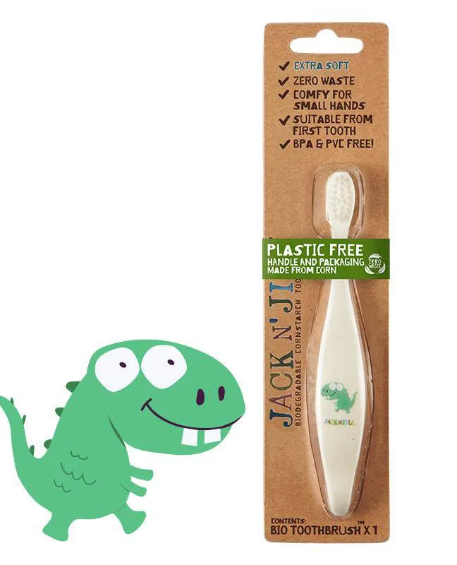 Jack n' Jill Bio Toothbrush- Dino