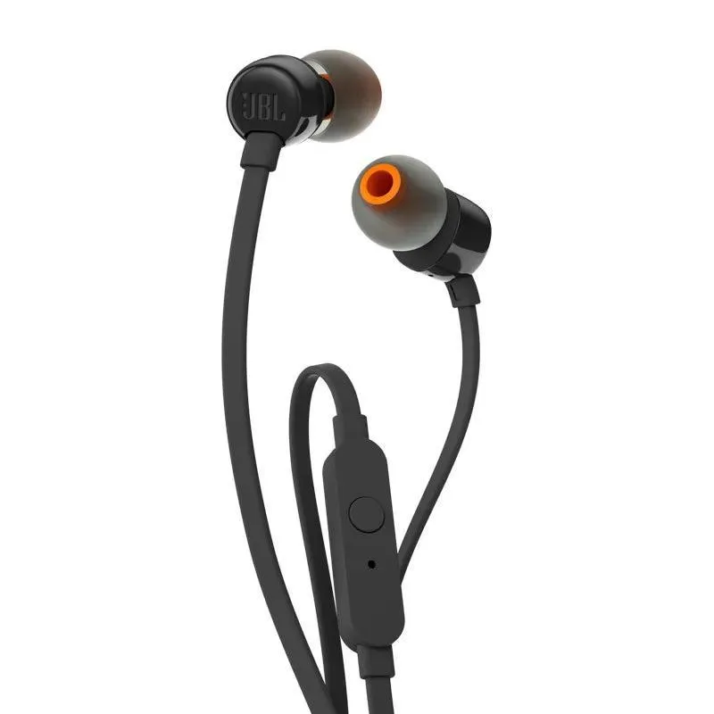 JBL T110 Stereo Earbuds: Enhanced Bass Music Bliss - Crystal Clear Sound