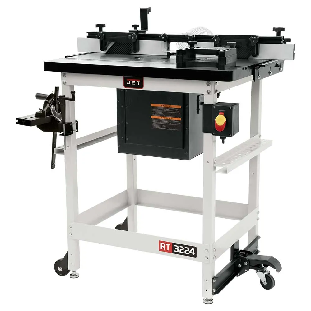 Jet 737000CK 32-Inch x 24-Inch Versatile Router Lift w/ Cast Table Kit