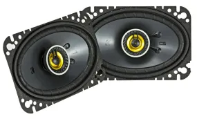 Kicker CSC464 6x4" Plate Coaxial 150W Speakers