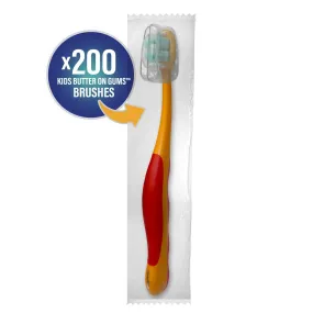 Kid's Butter on Gums Toothbrush - 200 Pack