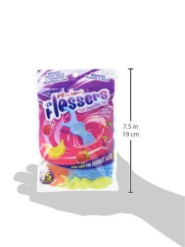 Kids Flossers 75 Count Pack Of 4