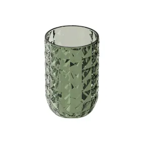 Kuber Industries Toothbrush Cup Holder | for bathroom and Travelling | Dust Proof | YM.6238D | Dark Green