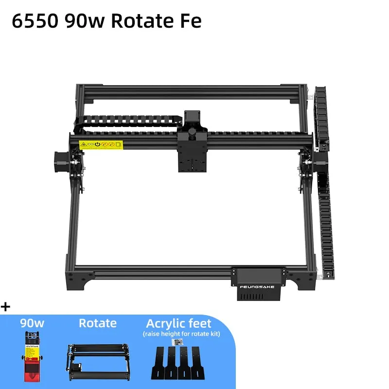 Laser Engraving Cutting Machine For Wood Engraver And Cutter Acrylic 90W Laser Engraver Machine Cnc Wood Router Kit