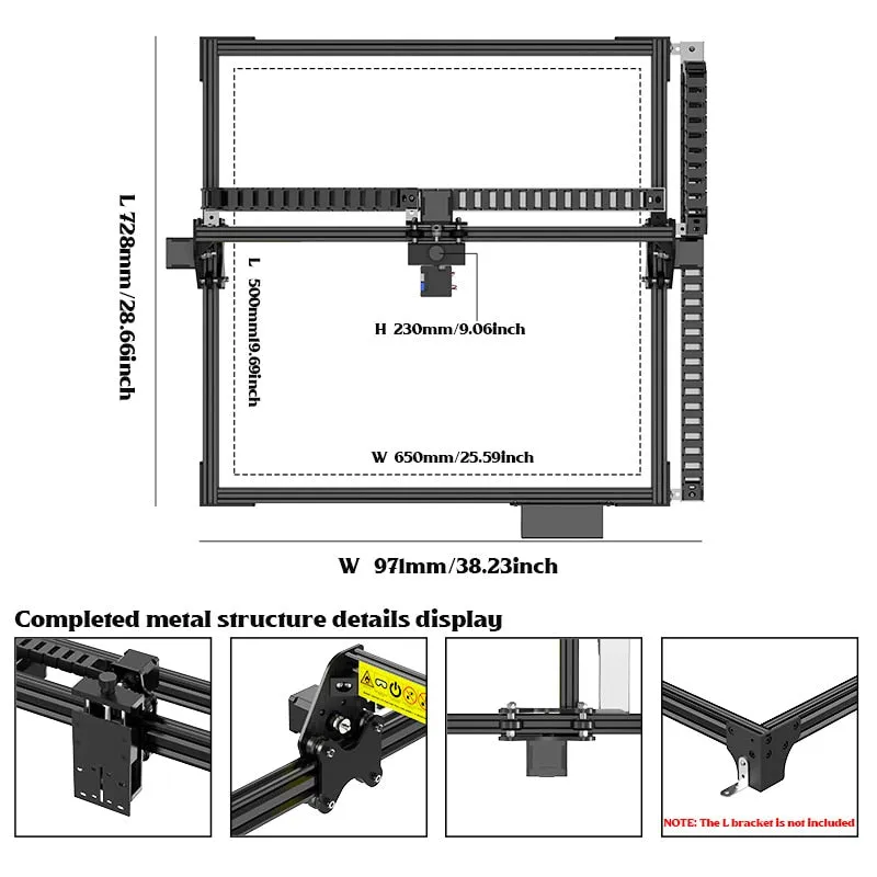 Laser Engraving Cutting Machine For Wood Engraver And Cutter Acrylic 90W Laser Engraver Machine Cnc Wood Router Kit