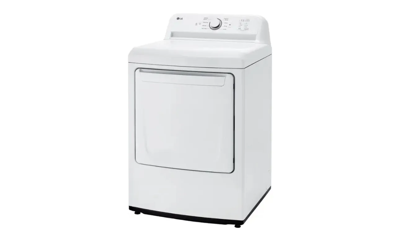 LG - 7.3 Cu. Ft. Electric Dryer with Sensor Dry - White
Model:DLE6100W