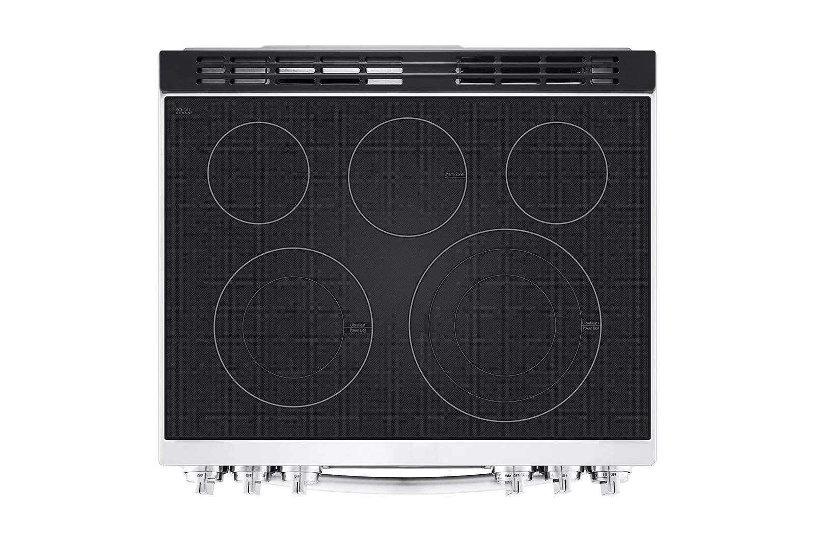 Lg LSEL6337F 6.3 cu ft. Smart Wi-Fi Enabled ProBake Convection® InstaView™ Electric Slide-in Range with Air Fry