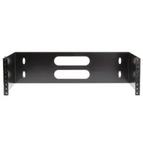 LGX Compatible Adapter Plate featuring a Bank of 6 Singlemode ST Connectors, Black Powder Coat