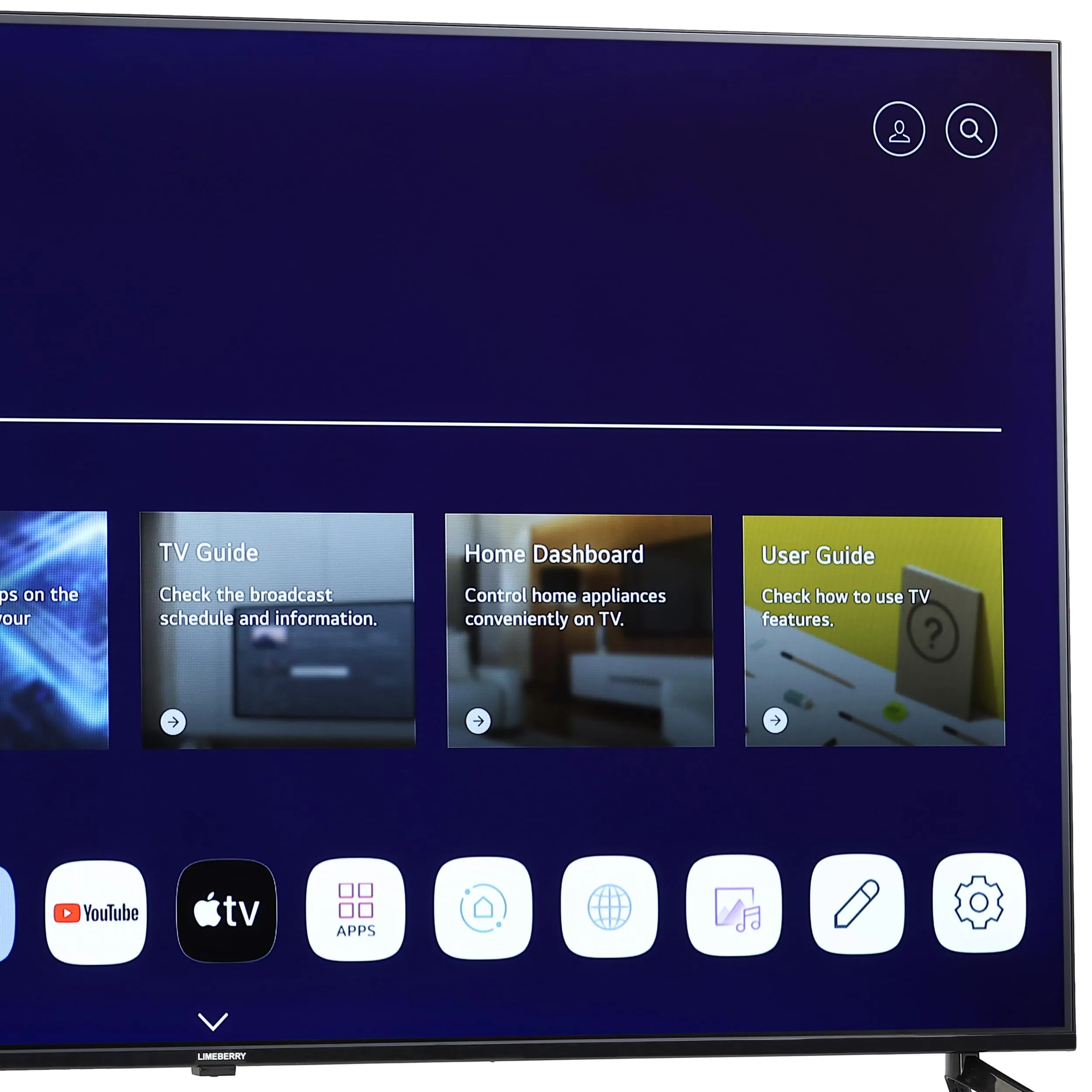 LIMEBERRY 165 cm (65 inches) 4K Ultra HD Smart QLED WebOs Frameless TV,Air Magic Remote with Voice Search,Dolby Audio Speakers, Bluetooth Built-in, Black (LB651NSW)