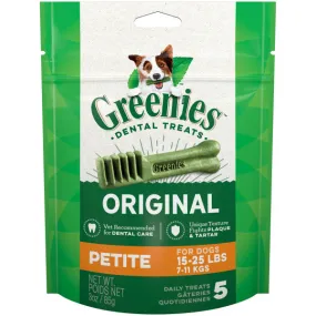 <b>Greenies</b> Original Petite Dog Dental Treats