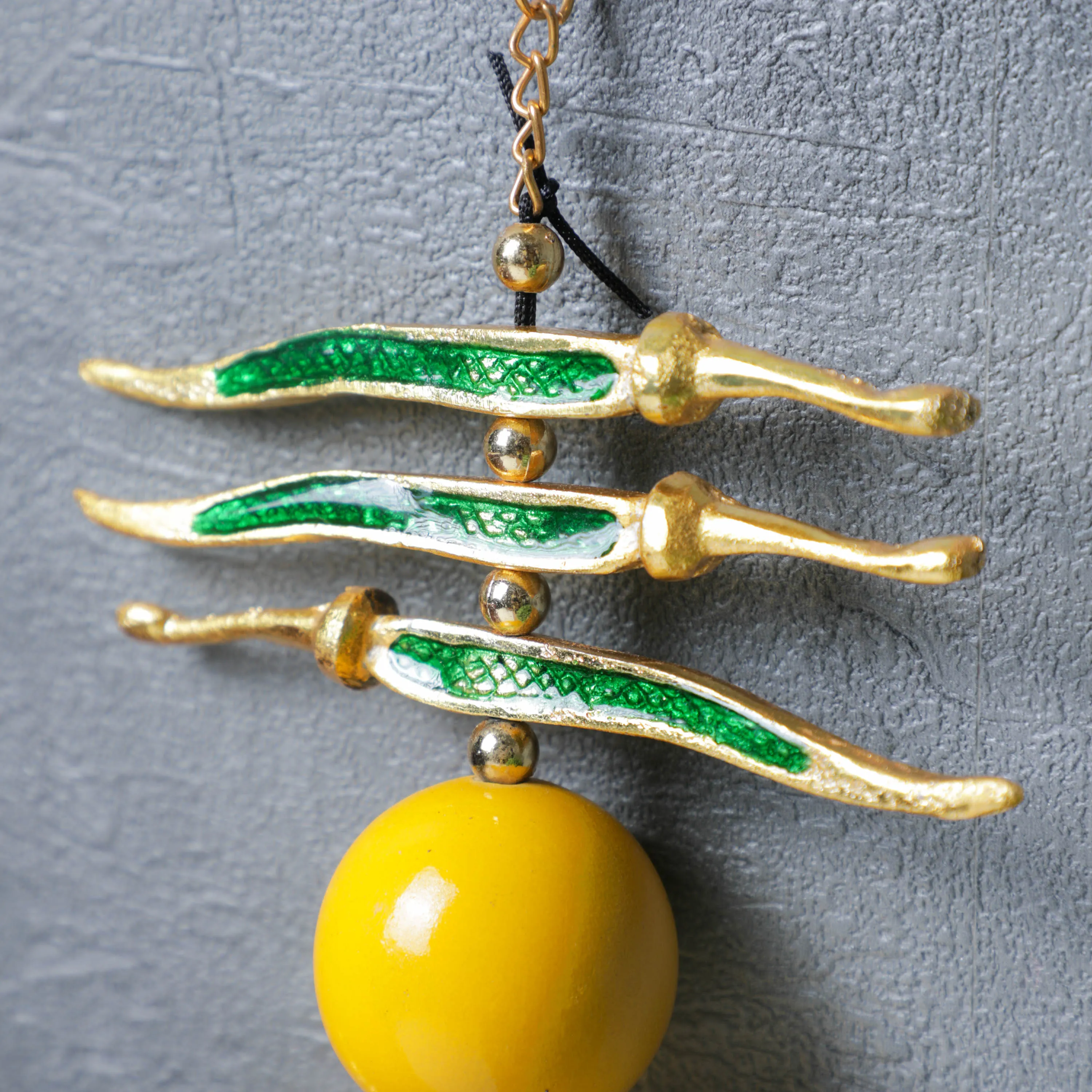 Metal Nimbu Mirchi Hanging