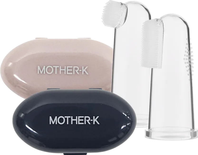 Mother-K Finger Toothbrush Set 3m 