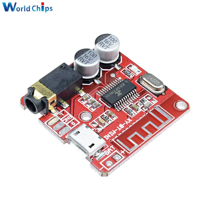 MP3 Bluetooth Decoder Board Lossless Car Speaker Audio Amplifier Board Modified Bluetooth 4.1 Circuit Stereo Receiver Module 5V